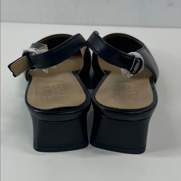 New Naturalizer Leather Ginger Pumps in Black Size 7W - Picture 6 of 8